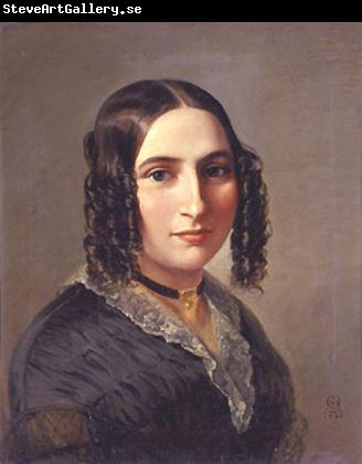 Moritz Daniel Oppenheim Portrait of Fanny Hensel